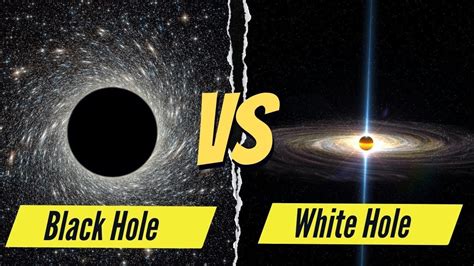 black poles white holes